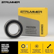 Bearing Hub Ceramic 6903-2RS Stainless Steel Sealed 17x30x7mm Strummer