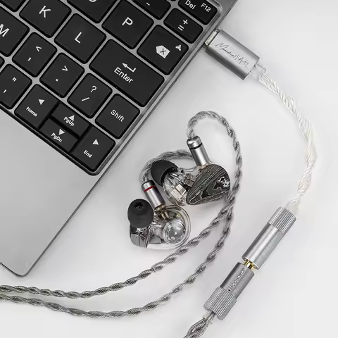 MOONDROP ECHO-A High-Resolution 3.5mm Single-Ended Portable DAC/AMP USB-C Decoder Amplifier