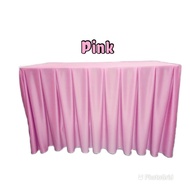 180cm x 60cm x 75cm Cover Banquet Table / Table Cover