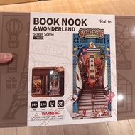 DIY ROLIFE BOOK NOOK AND WONDERLAND STREET SCENE