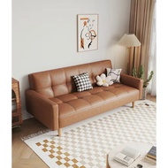 Apartment Multifunction Sofa Bed Technical Leather Sofa Bed