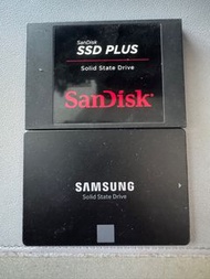 SanDisk SSD PLUS 及 Samsung SSD 120GB