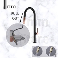 Itto V59 Pull Out Pillar Stainless steel Kitchen Sink Tap