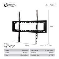 EVISION Tv Stand 42-70 Model 4HY005 30 Years Old Black No.1 Sales