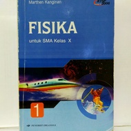 Buku Fisika SMA/MA kelas X KTSP by Erlangga bekas