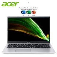 Acer Aspire 3 A315-58-34D0 15.6'' FHD Laptop Pure Silver ( I3-1115G4, 4GB, 256GB SSD, Intel, W11, HS