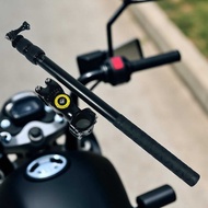 MRNSTRE PINGWEN Clamp Bracket Mount Motorcycle Monopod Selfie Stick Insta360 - 556PU817
