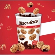 BISCOLATA MOOD SNACKS - Biscuits with Chocolate Cream Filling