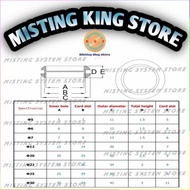 1000Pcs Grommet 7 Mm Rubber Seal Grommet Offake Bucket Hydroponic Hose Pvc Pe