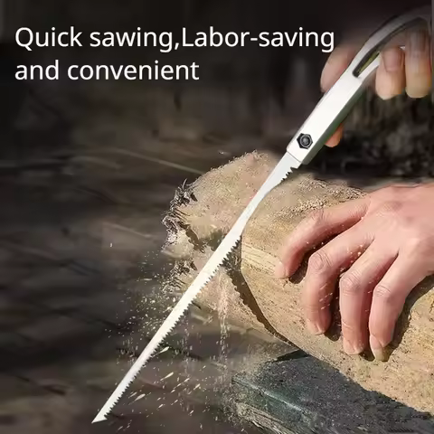 1 Pcs Compass Saw Dovetail Saw & Hand Saw - Essential Gardening Tools For Tree Cutting Logging And B