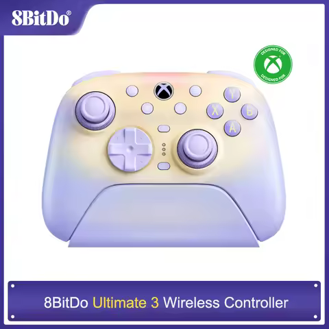 8BitDo Ultimate 3 Wireless Controller for Xbox, PC, Android, Apple With Force Ring TMR Joystick & Ch