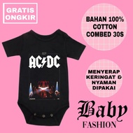 BABY JUMPER ACDC Concert Live Band Metal - BODYSUIT JUMPSUIT Rock Music BABY KIDS - BABY BOYS GIRLS 