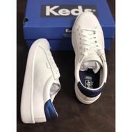 [Foreign trade shoes] KEDS2021 summer new white shoes soft sheepskin leather material women's shoes rainbow tail all-mat good