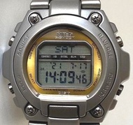 Casio MRG 200T 手錶 (絕版98年限量版Kitting Factory (JAZZ Color Series) , Model no. MTG-200TBN-9, 元祖MRG,鈦合金 &amp; 日本產)(想找版/特别版/限量版瑞士，德國，意大利，美國，日本手錶可以到本網店查詢)