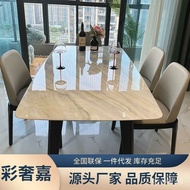 Super Crystal Stone Nordic Super Dining Table Dining Table Light Luxury All Advanced Solid Wood Natu