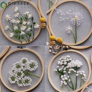 QINSHOP Cross Stitch Kits DIY Needlework Dandelion European Mesh Yarn Embroidery