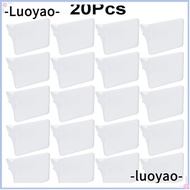 LUOYAO 20Pcs Fridge Organizer Partition,  Multipurpose Fridge Container Divider, Practical Portable 