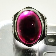 ( BISA COD ) Cincin Batu Akik Kecubung Wulung