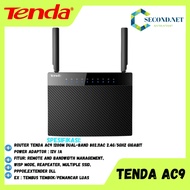 TENDA AC6 DUAL BAND SMART GIGABIT 2.4 Hz ROUTER /5G SECOND LIKE NEW