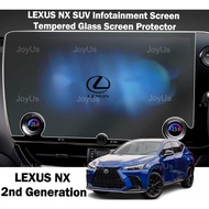 LEXUS NX 2nd Generation (2022-2024) Infotainment Screen Tempered Glass Navigation Screen Protector Car Accessories
