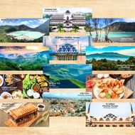Bandung Souvenir Fridge Magnet Door Food Culture Festivities 10 cm x 5