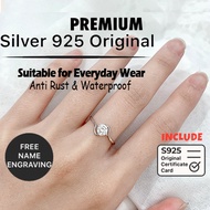 THE MATCHES STORE - Isla Adjustable Ring silver 925 original perempuan cincin silver ring for woman