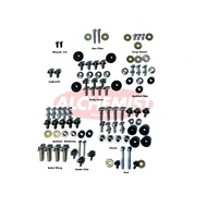 Yamaha Crypton Fullset Bolts Crypton Fullset Bolts Yamaha Crypton Fullbody Bolts