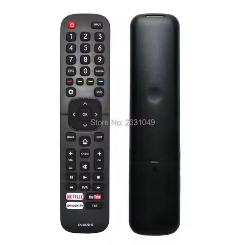 EN2X27HS Remote Control for Hisense TV H32M2600 H40M2600 H40M3300 H40MEC2650 H40MEC3350 H43M3000 H43
