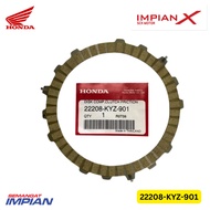 DISK, COMP CLUTCH FRICTION (22208-KYZ-901)100% ORI HONDA GENUINE PART - FUTURE 125