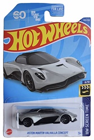 ホットウィール マテル ミニカー ホットウイール Hot Wheels Aston Martin Valhalla Concept, Sreen Time 6/10, Silver 103/250ホッ