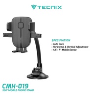 Tecnix CMH-019 Car Holder Universal 360 Mobile Phone Stand - Stand hp