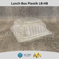 Lunch Box Plastik PP MKP LB-HB / Kotak Makan Snack Mika MKP isi 25 Pcs