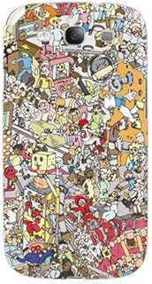 SECOND SKIN Kitamura Ryotaro"Clutter City-Swing Intersection" / for Galaxy S III SC-06D/docomo DSCGS