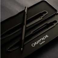 CARAN dACHE 卡達844 時尚啞光黑 BLACK CODE 自動鉛筆-免費刻字