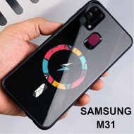 Case SAMSUNG M31 Glossy Motif MAGSAFE ABSTRACT Casing hp Samsung M31 Silicone Kesing Softcase
