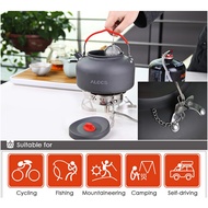 Alocs CW-K06 1.4L Outdoor Teapot Kettle + Tea Strainer Set Coffee Pot Camping Equipment Cookware Por