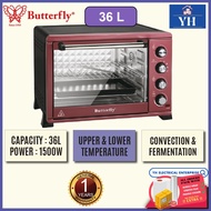 Butterfly 36L 1500W Upper &amp; Lower Temperature Control Electric Oven - BEO-5236A / BEO-5236
