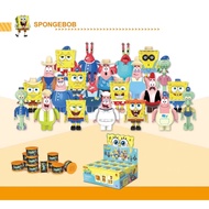 20th Anniversary SpongeBob Squarepants nickelodeon Building Blocks Blind box Toys Collection gift