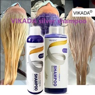 VIKADA Professional Salon Use ANTI-BRASSY Silver/Purple Shampoo /Silver shampoo - 500ML威卡达祛黄洗发水