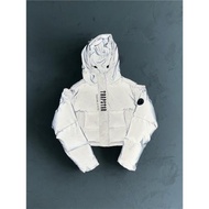 Trapstar Womens Irongate可拆卸連帽羽絨服短款外套街頭UK Drill