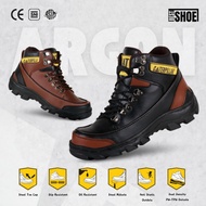 Caterpillar Men's Safety Shoes - Steel Toe Work Shoes - Premium Safety Boots Outdoor Shoes