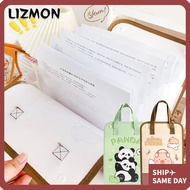 LIZMON Expanding File Bag, Large Capacity Classified File Folder, Waterproof Capybara Archive Bag St