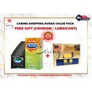 F7qY 【AVENA HERBAL & DUREX EXCITA RIBBED VALUE PACK】AVENA USA Health Powerful &Long Lasting Pill 1 T