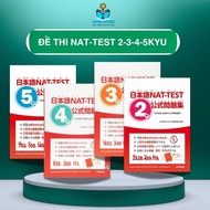 Japanese book - Nat-test 2kyu 3kyu 4kyu 5kyu exam (Japanese language proficiency)