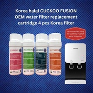 Korea Halal Cuckoo FUSION OEM Water Filter Replacement Catridge ( 4 pcs Korea Filter )