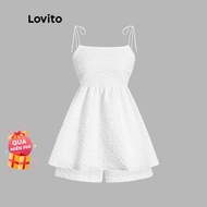 Miss lovito white outfit Set (real photo worn on the back)
