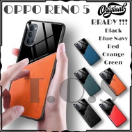 OPPO RENO5 4G / RENO 5 5G GENEROUS LEATHER HARD SOFT CASE TPU ORIGINAL