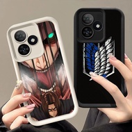 Casing for Realme 14 14T 14X Narzo C53 C63 C51 Note 50 GT 6 NEO6 SE C61 60 N53 N61 5G Q-2 Attack on 