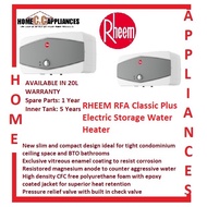RHEEM RFA 20 Classic Plus Electric Storage Water Heater