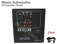 Mesin speaker subwoofer power kit sub HT-300D 300watt max 15inch